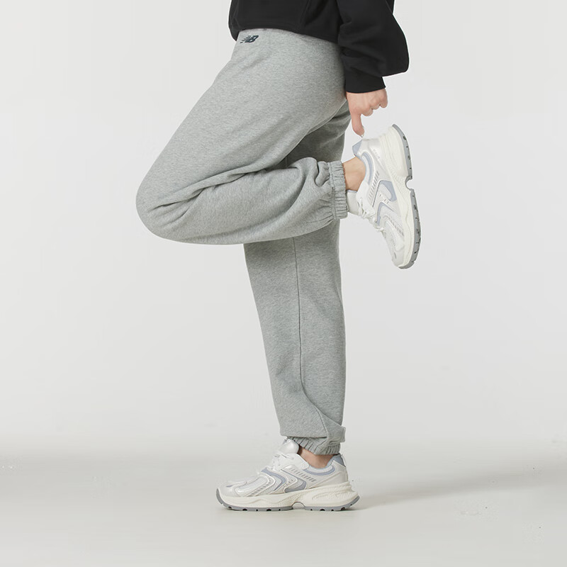 New Balance yugurish fitnes mashg'ulotlari modasi qulay nafas oladigan kundalik shimlar ayollar kulrang