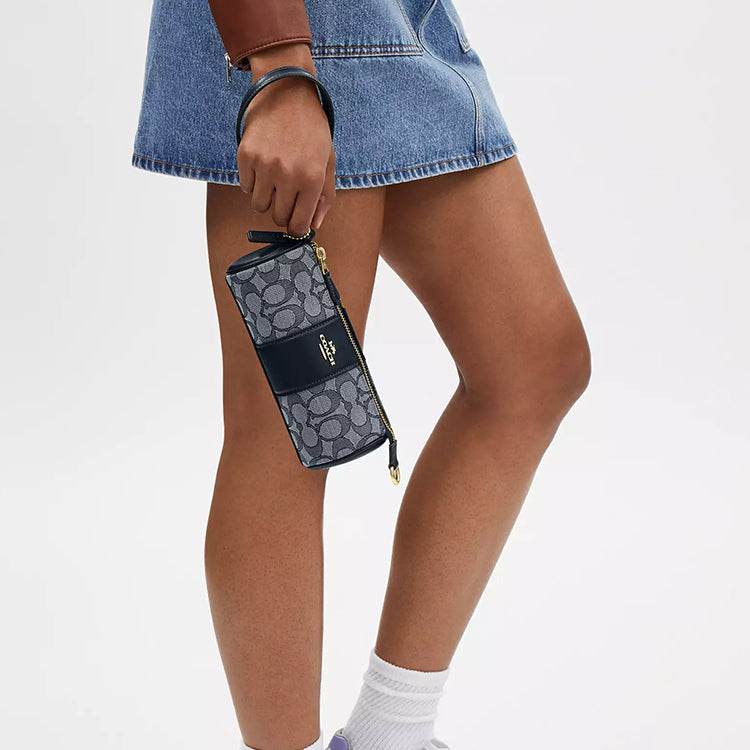 Сумка женская Coach Nolita 20 Branded Logo Zip Closure - Boxette Shop