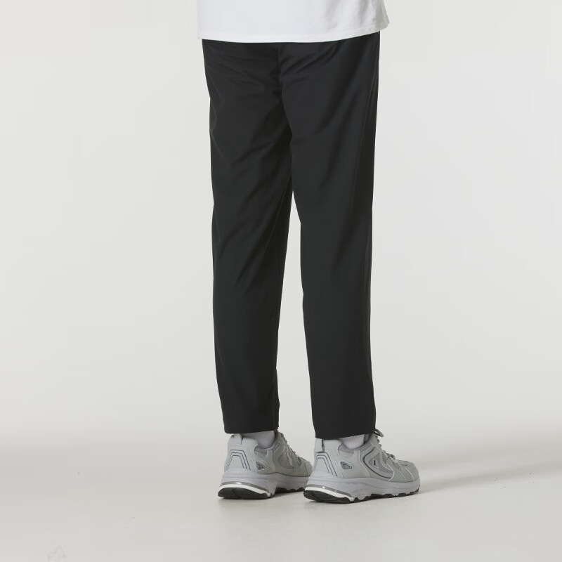 New Balance Running Fitness Training Qulay nafas oladigan erkaklar uchun qora yugurish shimi