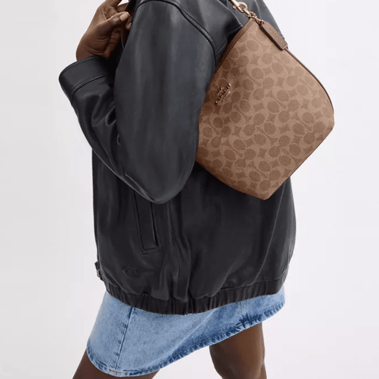 Сумка женская Coach City 17 Old Flower Full Print - Boxette Shop