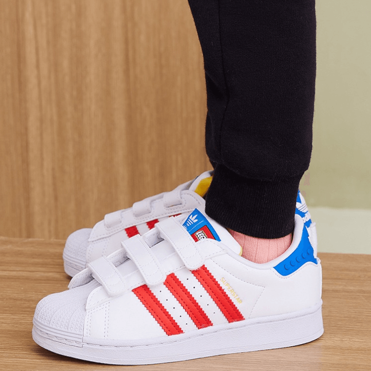 Кроссовки детские LEGO x Adidas Originals Superstar - Boxette Shop