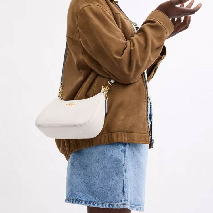 Сумка женская Coach Teri 25 Metal Logo Zip Closure - Boxette Shop