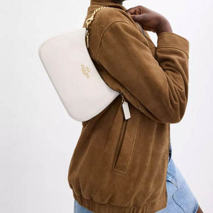 Сумка женская Coach Teri 25 Metal Logo Zip Closure - Boxette Shop