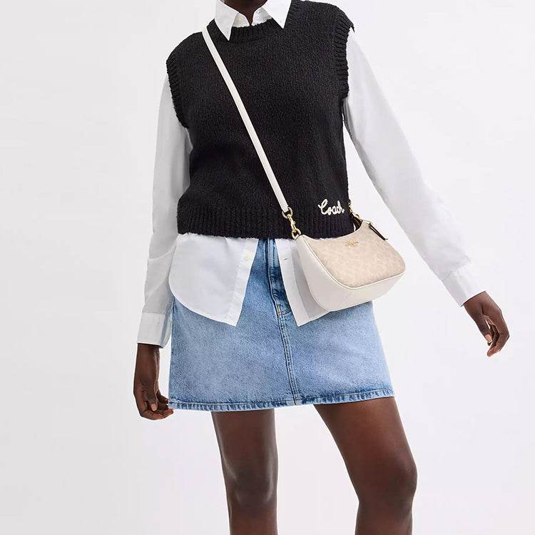 Сумка женская Coach Teri 24 Classic Old Flower Logo - Boxette Shop