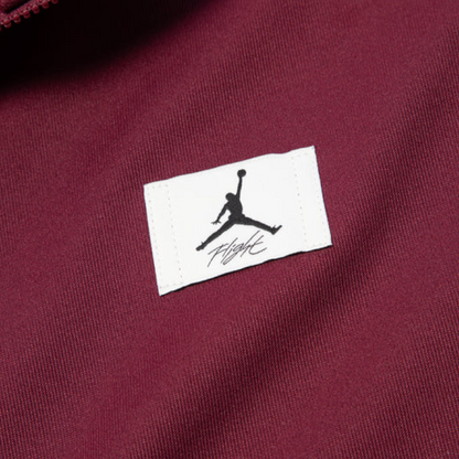 Jordan ss23 nozik tekis tasodifiy baland bo'yinli ayollar qizil kostyumi