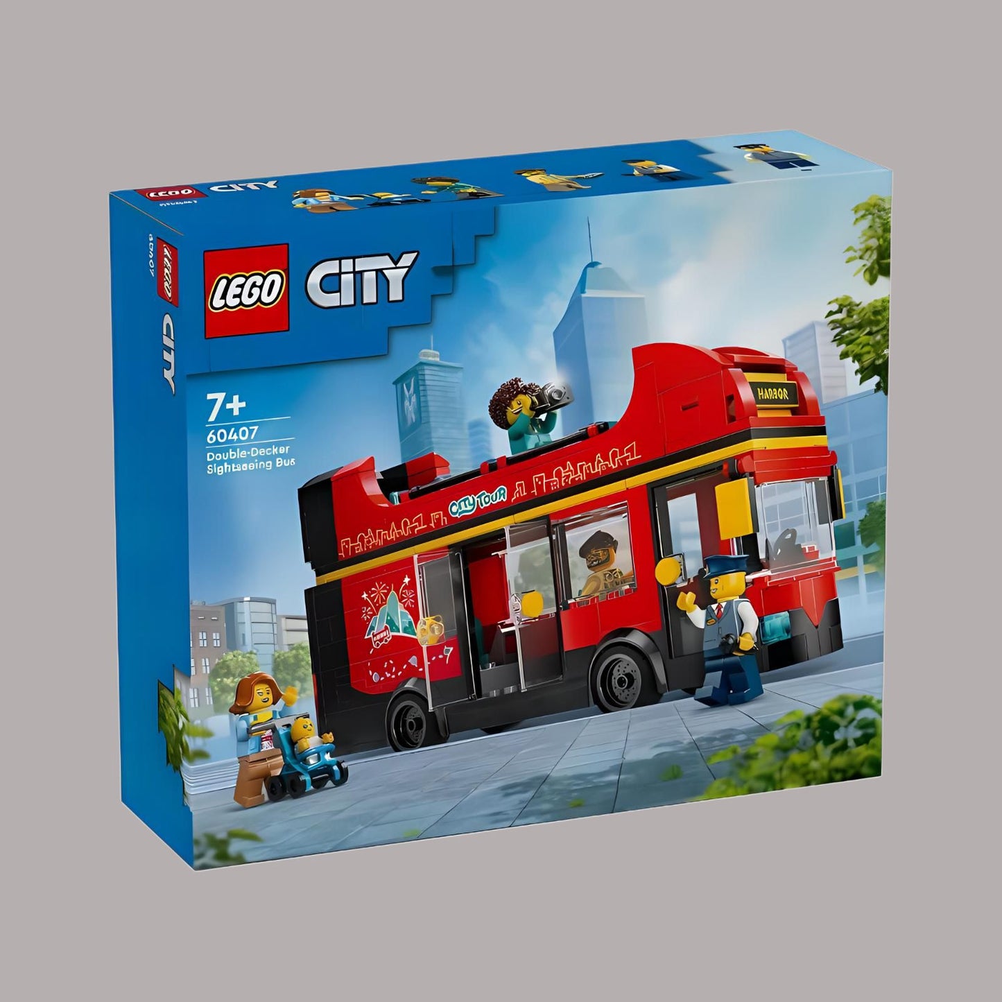 LEGO Constructor "Qizil ikki qavatli sayohat avtobusi" (60407)