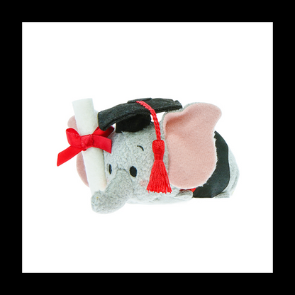 Мягкая игрушка Disney Dumbo Graduation Series