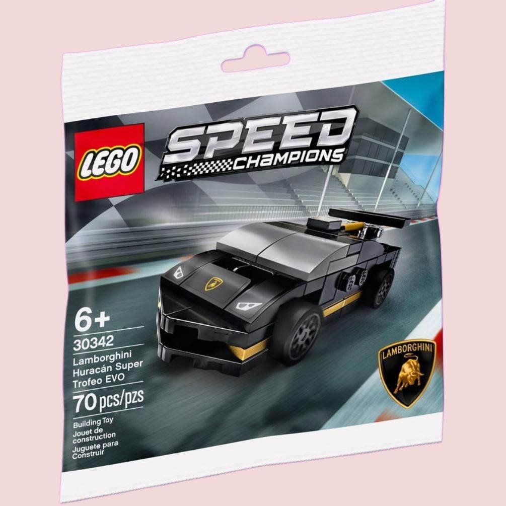 Конструктор LEGO Super Racing: Lamborghini Huracán Super Trofeo Evo (30342) - Boxette Shop