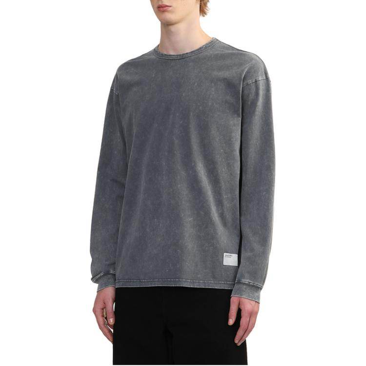 Лонгслив мужской Carhartt WIP label batik washed - Boxette Shop