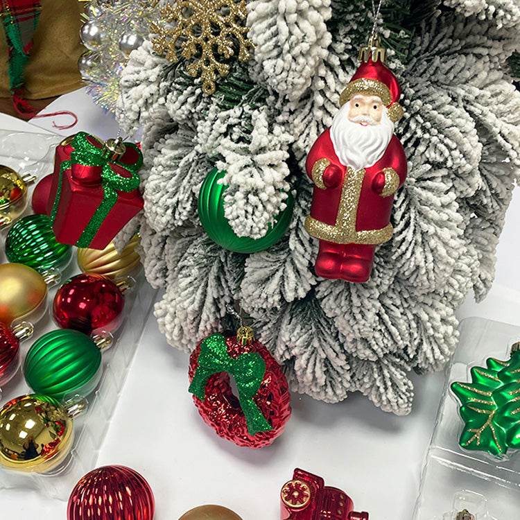 Игрушка подвесная Santa & Penguin Deluxe - Boxette Shop