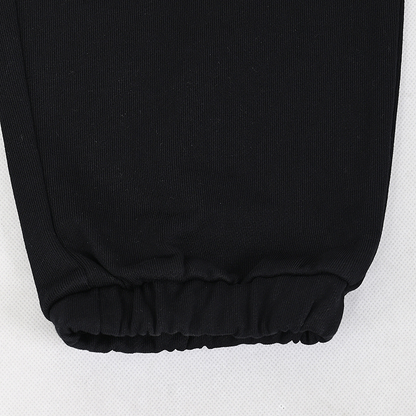 New Balance Athleisure erkaklar uchun qora rangli qulay trikotaj shim