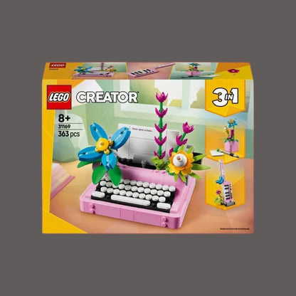 LEGO gul yozuv mashinasi (31169)