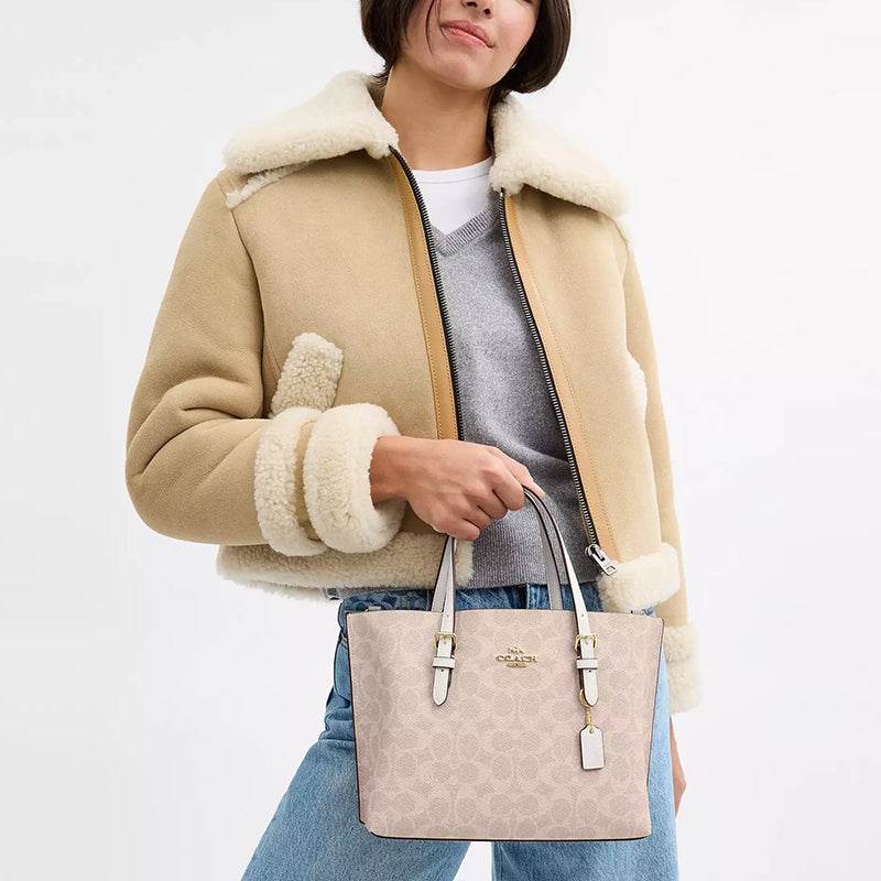 Сумка женская Coach Mollie 25 Brand Logo Detachable - Boxette Shop