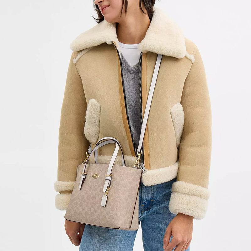 Сумка женская Coach Mollie 25 Brand Logo Detachable - Boxette Shop