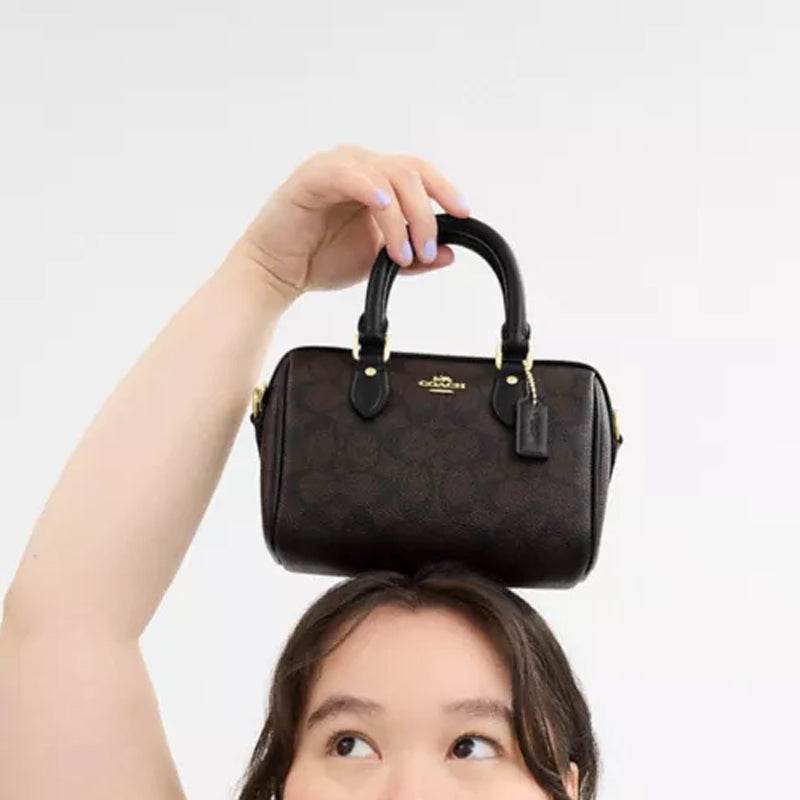 Сумка женская Coach Rowan 18 Classic Old Flower Print - Boxette Shop