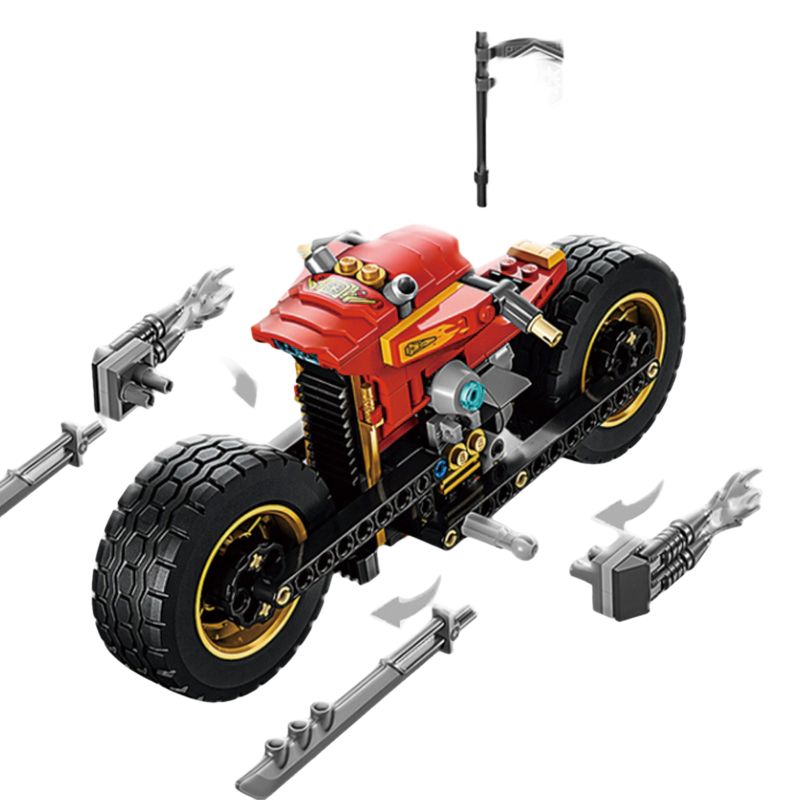 LEGO qurilish to'plami "Bubble Ninja: Kai's Mecha Chariot Evo" (71783)