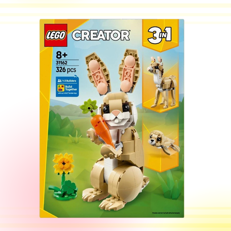 LEGO konstruktori "Yoqimli quyon" (31162)
