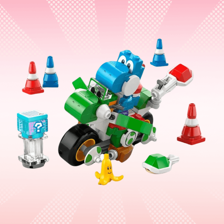 Конструктор LEGO Super Mario: Racing Yoshi Moto (72031) - Boxette Shop