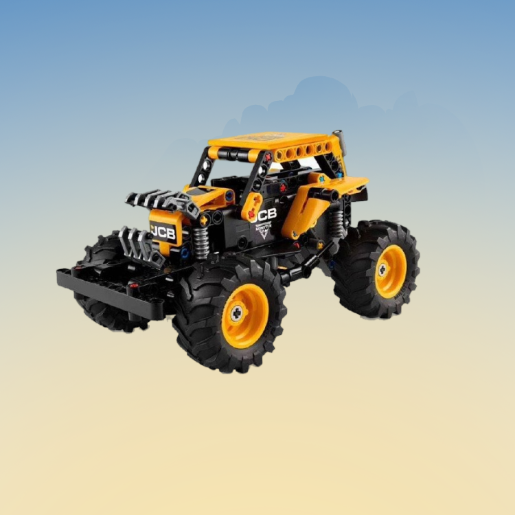 LEGO "Monster Jam: Digatron orqa tortuvchi yuk mashinasi" (42199)
