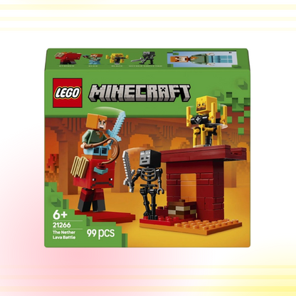 LEGO konstruktori "Quyi lava ko'llari uchun jang" (21266)