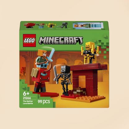 LEGO konstruktori "Quyi lava ko'llari uchun jang" (21266)