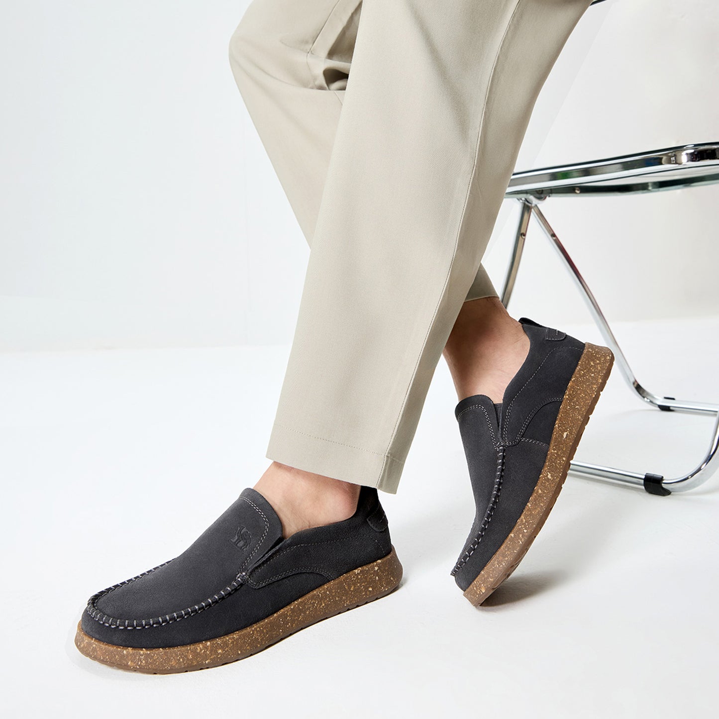 Лоферы мужские Camel