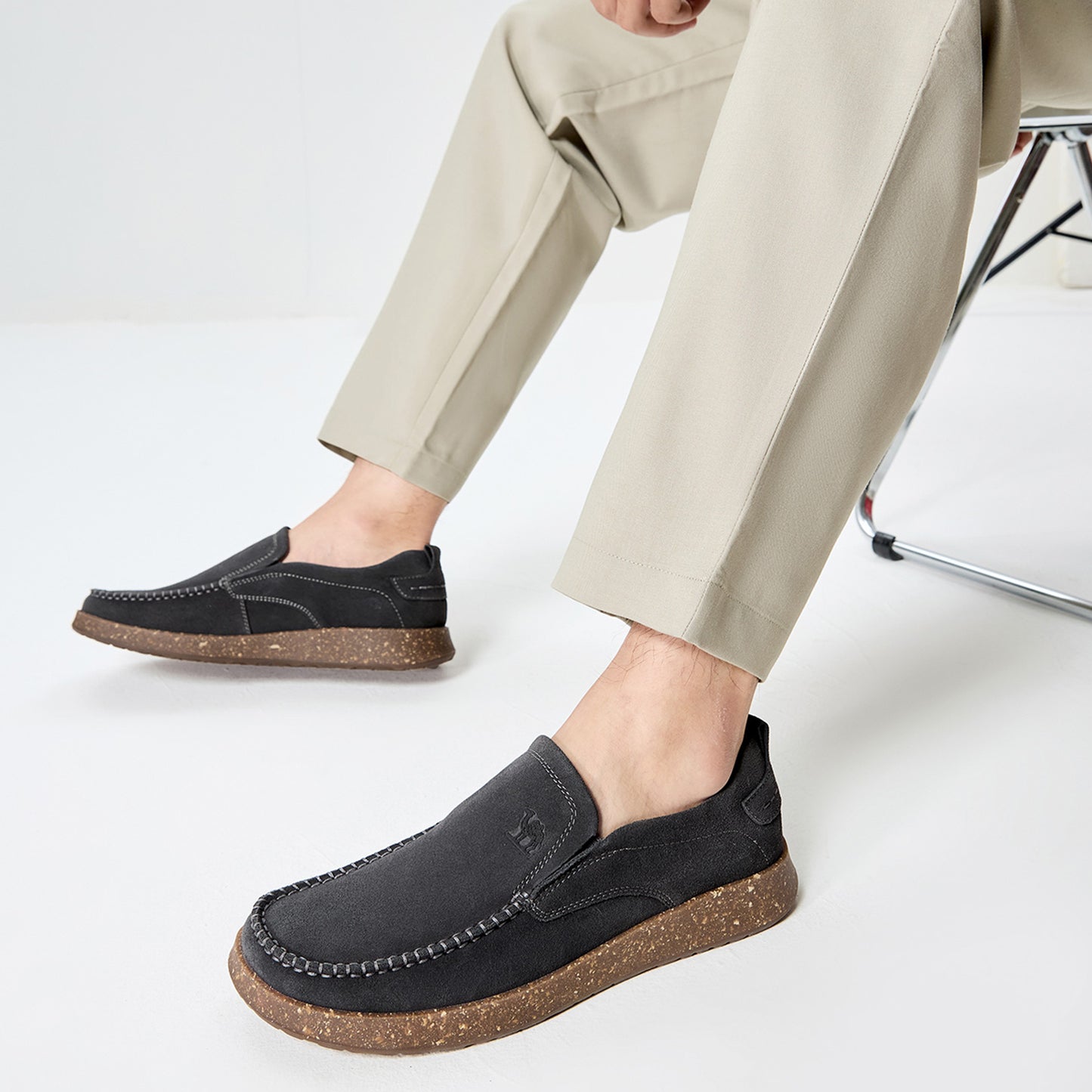 Лоферы мужские Camel