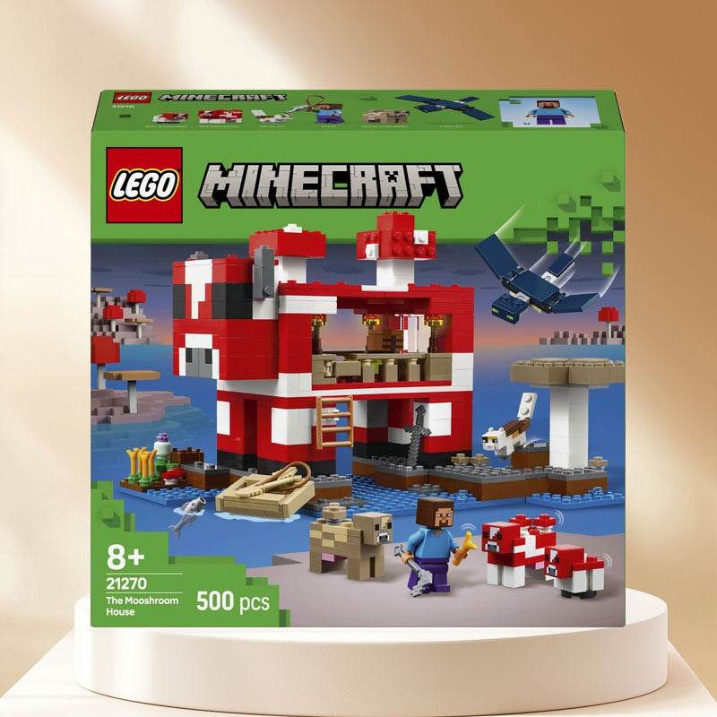 Конструктор LEGO Minecraft: Грибной домик (21270) - Boxette Shop