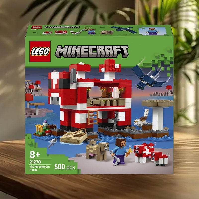 Конструктор LEGO Minecraft: Грибной домик (21270) - Boxette Shop