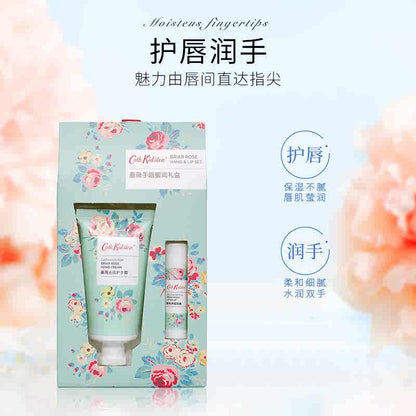 Подарочный набор cath kidston hand & lip nectar body lotion treatment set aromatic benefits 50ml+4g+250ml