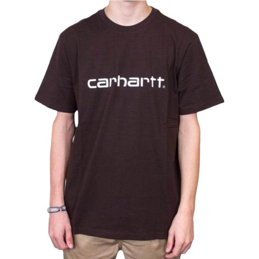 Футболка мужская Carhartt WIP printed letter - Boxette Shop