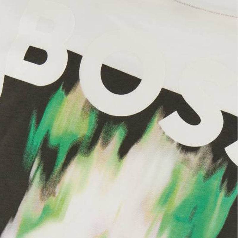 Футболка женская Hugo Boss Letter Print Round Neck Pullover - Boxette Shop