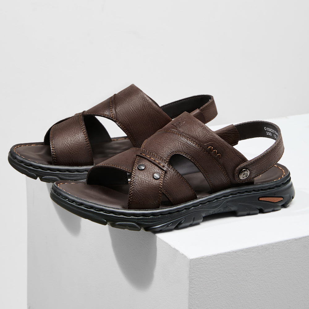 Erkaklar uchun tuya shaklidagi sandallar