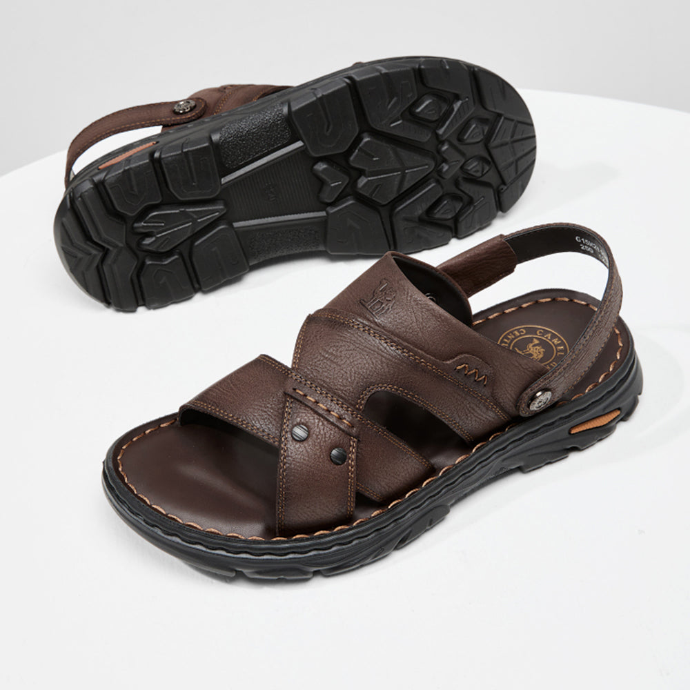 Erkaklar uchun tuya shaklidagi sandallar