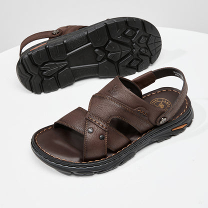 Erkaklar uchun tuya shaklidagi sandallar