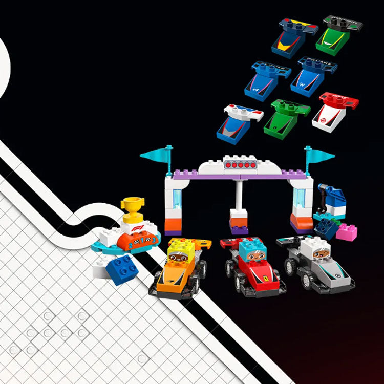 LEGO F1 jamoasi poyga avtomobillari (10445)