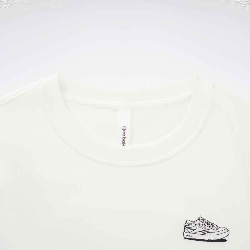 Футболка женская Reebok crop chest shoes - Boxette Shop