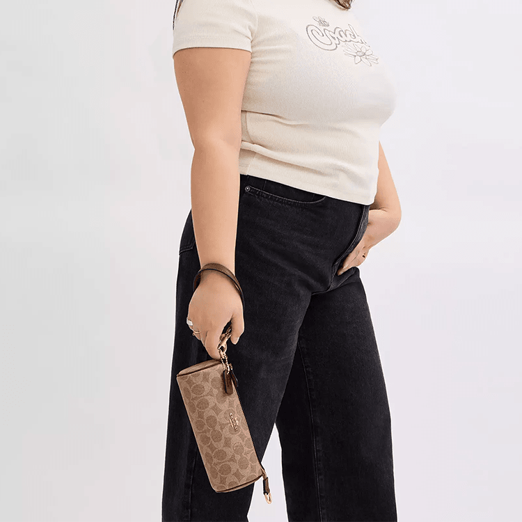 Сумка женская Coach Nolita 20 Brand Logo Pvc Patchwork - Boxette Shop