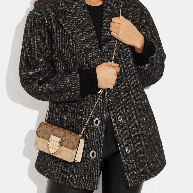 Сумка женская Coach Morgan 20 Classic Old Flower Buckle - Boxette Shop