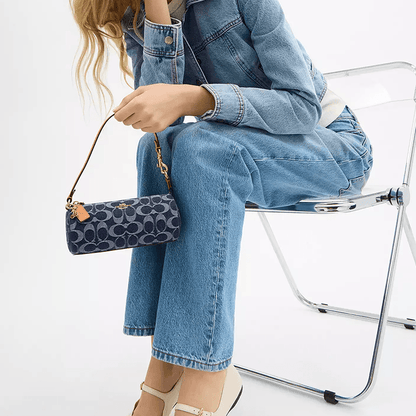 Сумка женская Coach Nolita 20 Classic Logo Zip Closure - Boxette Shop