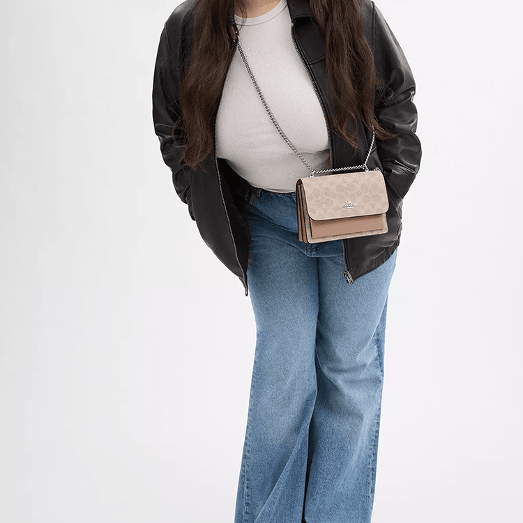 Сумка женская Coach Klare 18 Brand Logo Buckle - Boxette Shop