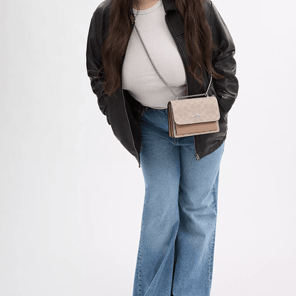 Сумка женская Coach Klare 18 Brand Logo Buckle - Boxette Shop