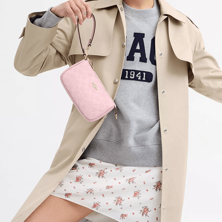 Сумка женская Coach Nolita 19 Classic Logo Metal Hardware - Boxette Shop