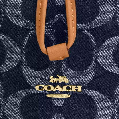 Сумка женская Coach Drawstring 12 Brand Logo Closure - Boxette Shop