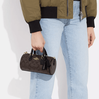 Сумка женская Coach Lacey 19 Classic Old Flower Zip - Boxette Shop