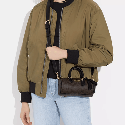 Сумка женская Coach Lacey 19 Classic Old Flower Zip - Boxette Shop