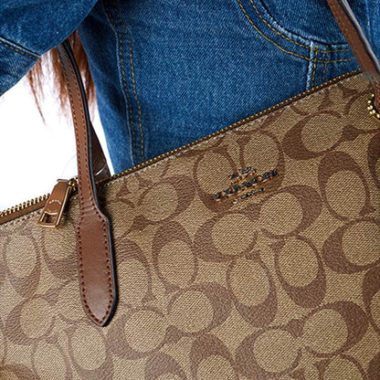 Сумка женская Coach Zip Top 30 Old Flower - Boxette Shop