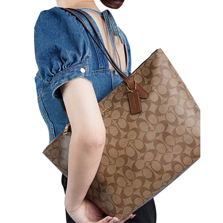 Сумка женская Coach Zip Top 30 Old Flower - Boxette Shop