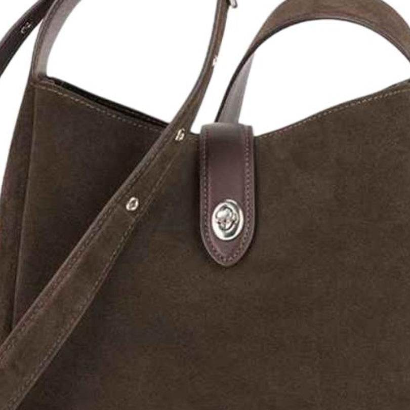 Сумка женская Coach Hadley 25 Twist Lock Closure Multifunctional - Boxette Shop