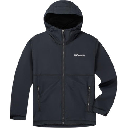 Columbia columbia casual outdoor omni-gold dot thermal reflective technology hooded warm zip sports travel hiking long sleeve jacket men's